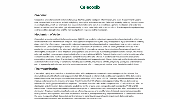 celecoxib4x4.com