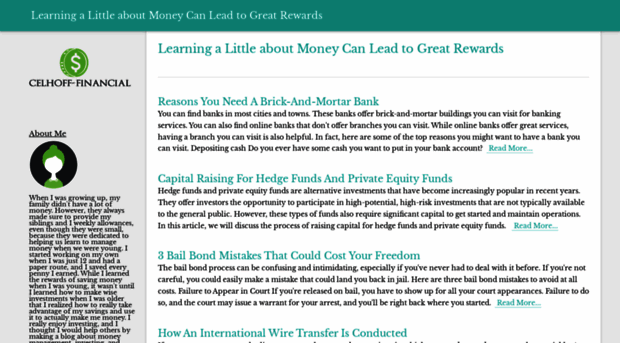 celhoff-financial.com