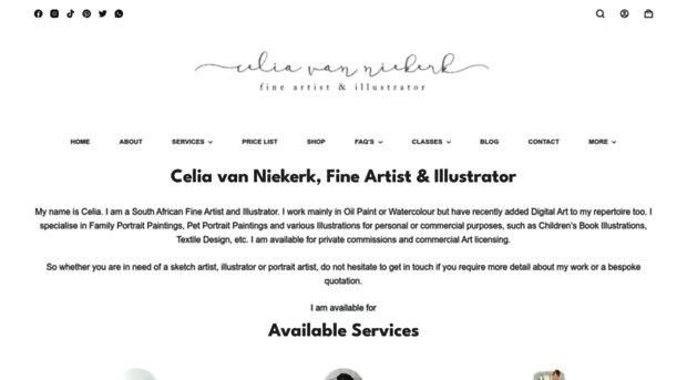 celiavanniekerk.com