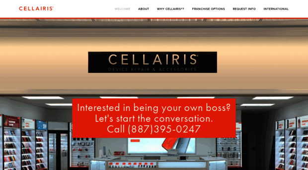 cellairisfranchise.com