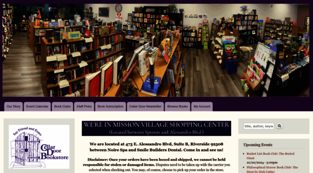 cellardoorbookstore.com