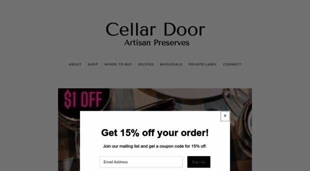 cellardoorpreserves.com