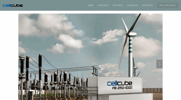 cellcubeenergystorage.com