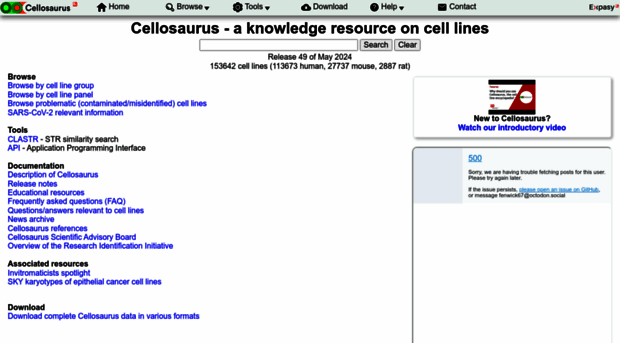 cellosaurus.org