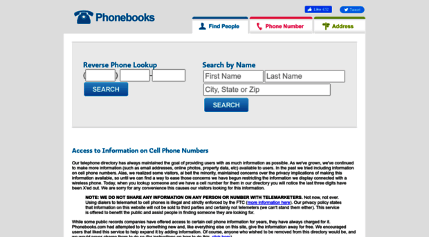 cellphonenumber.phonebooks.com