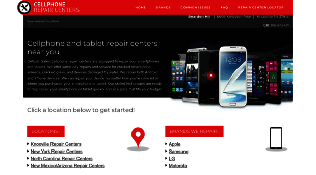 cellphonerepaircenters.com