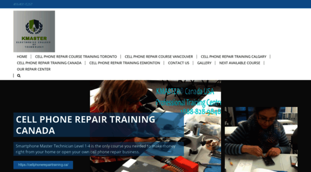 cellphonerepairtrainingcanada.ca