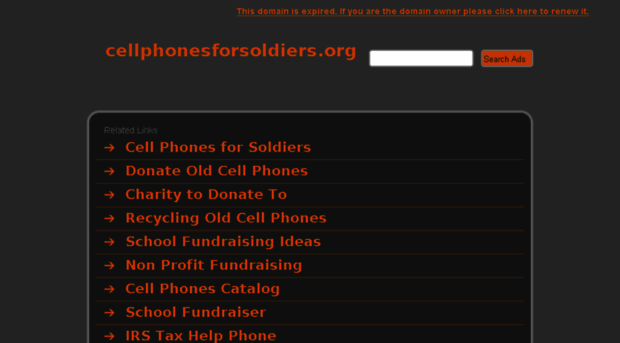 cellphonesforsoldiers.org