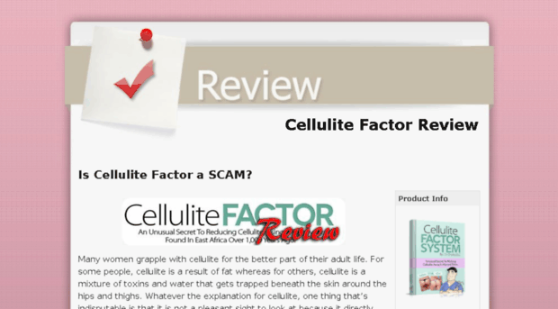 cellulitefactorreview.info