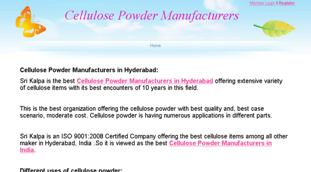 cellulosepowdermanufacturersinhyderabad.spruz.com