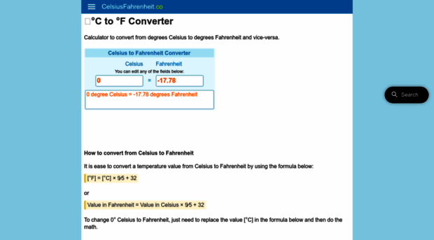 celsiusfahrenheit.co