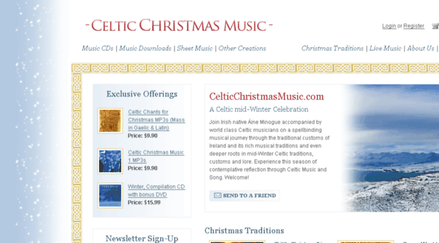 celticchristmasmusic.com