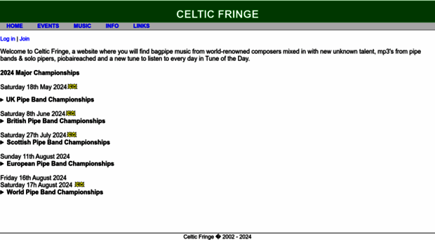 celticfringe.co.uk