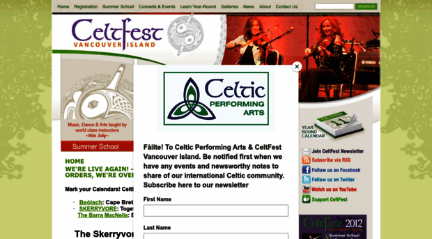 celticperformingarts.com