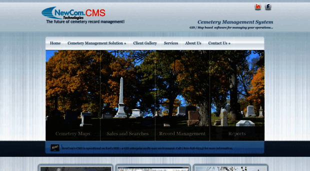 cemetery.newcomtech.com