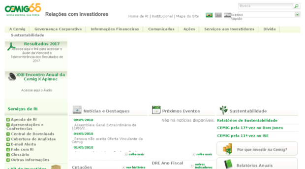 cemig.infoinvest.com.br