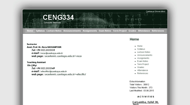 ceng334.cankaya.edu.tr