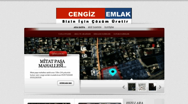 cengizemlakadana.com