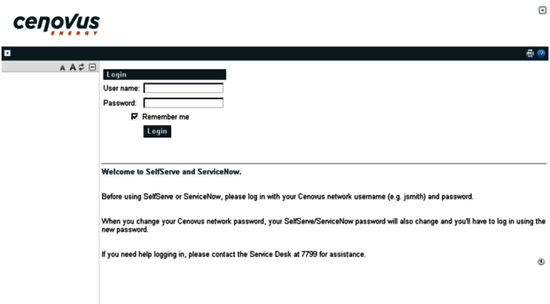 cenovus.service-now.com