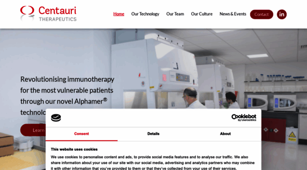 centauritherapeutics.com