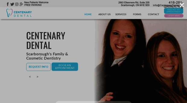 centenarydental.com