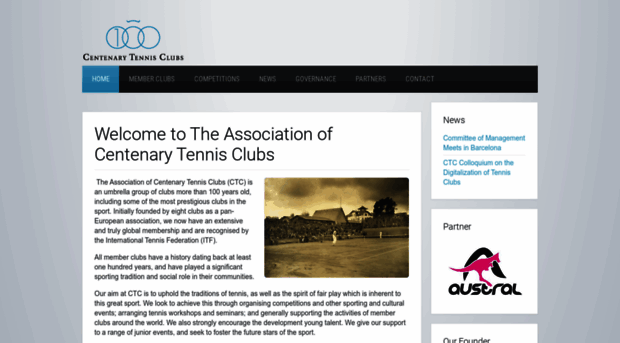 centenarytennisclubs.com