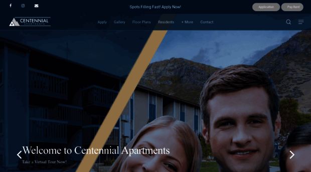 centennialapartments.com