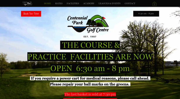 centennialparkgolfcentre.com