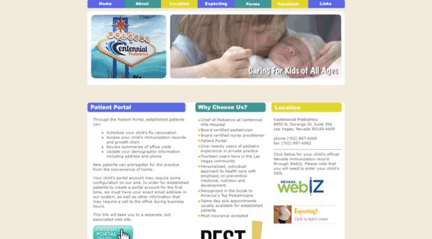 centennialpediatricslv.com