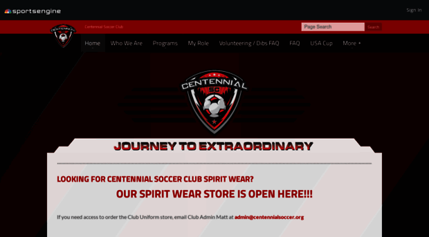 centennialsoccer.sportngin.com