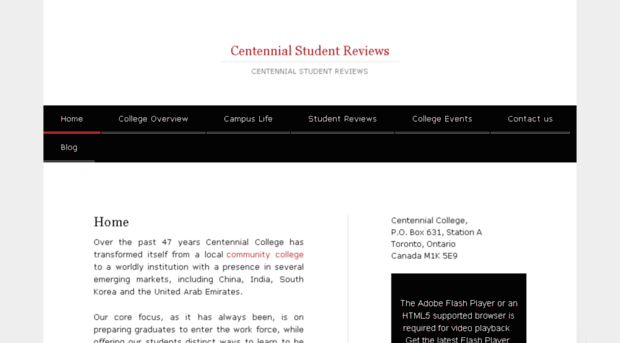 centennialstudentreviews.ca