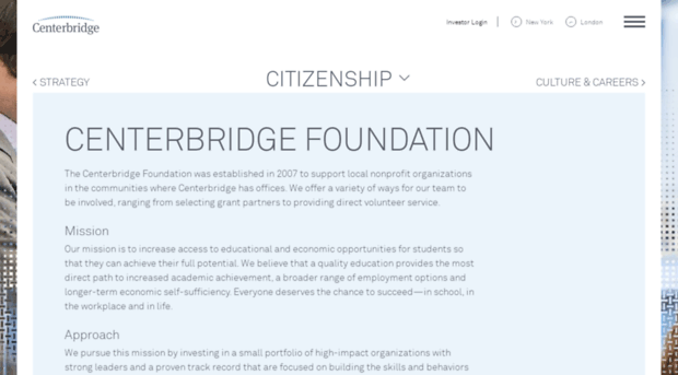 centerbridgefoundation.org