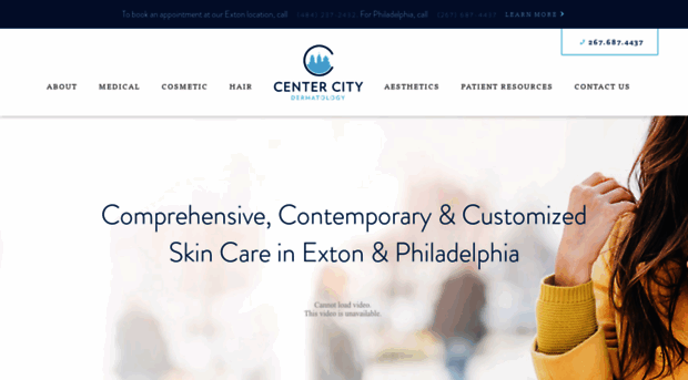 centercitydermatology.com