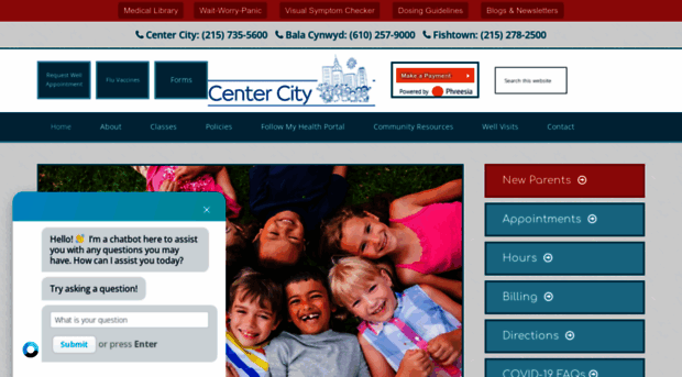 centercitypediatrics.com