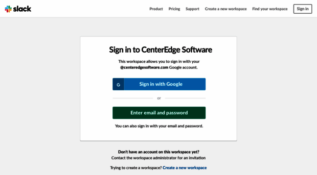 centeredgesoftware.slack.com