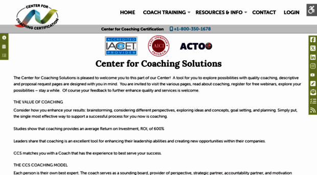 centerforcoachingsolutions.com