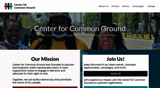 centerforcommonground.org