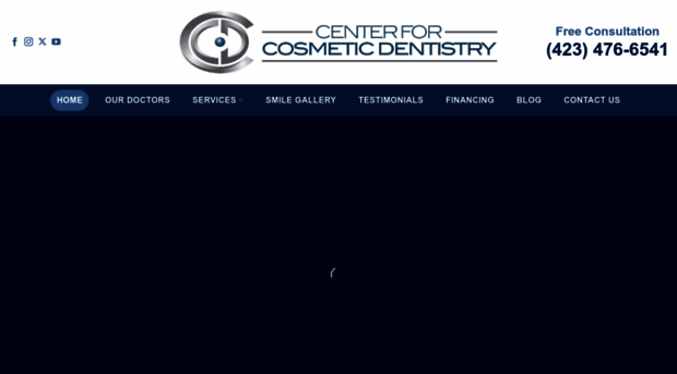 centerforcosmeticdentistry.com