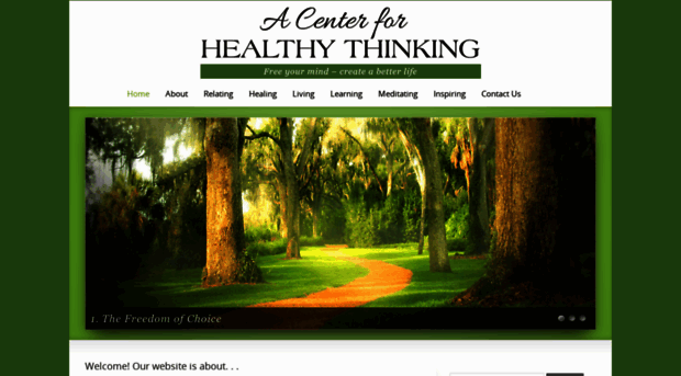 centerforhealthythinking.com