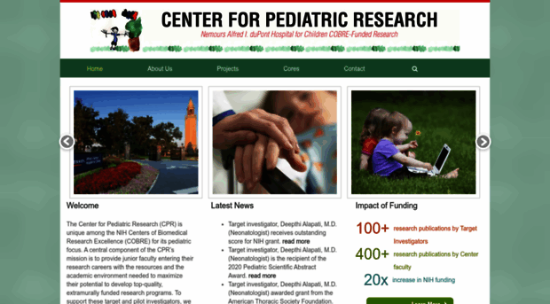 centerforpediatricresearch.org