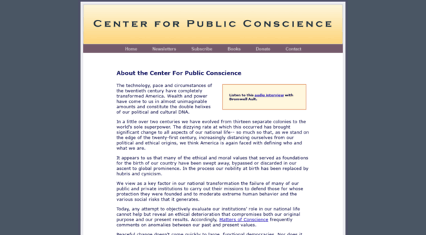 centerforpublicconscience.org