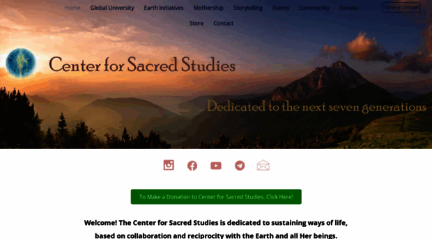 centerforsacredstudies.org