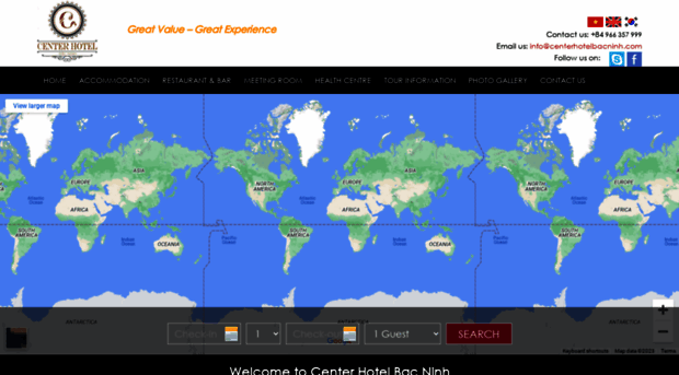 centerhotelbacninh.com