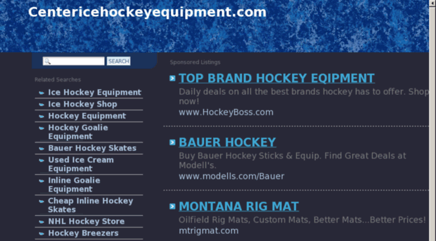 centericehockeyequipment.com