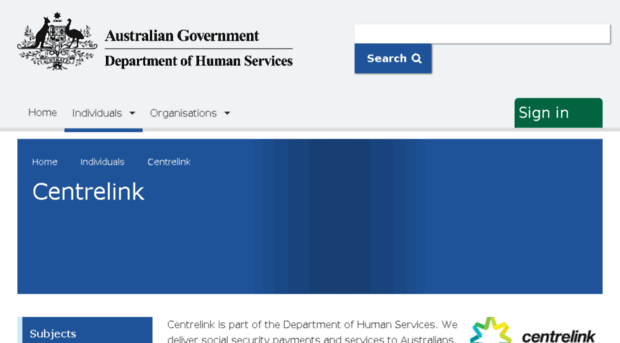 centerlink.gov.au