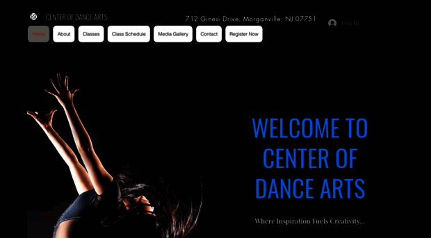 centerofdancearts.com