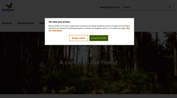 centerparcscareers.co.uk