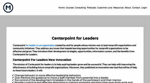 centerpointforleaders.org