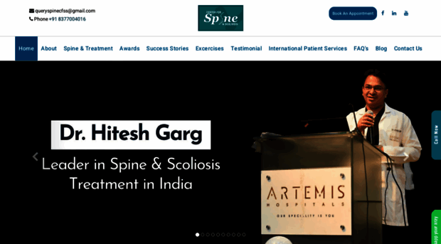 centerspineindia.com