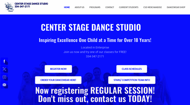 centerstagedanceal.com